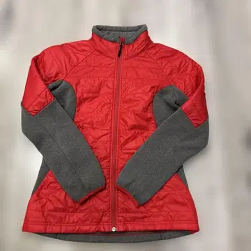 orage 플리스 자켓 빨간색/그레이