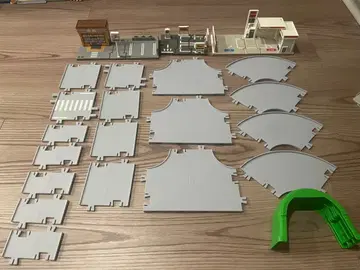 토미카 도로 세트 주차장, 주유소, 편의점, 터널