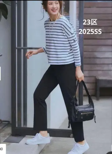 [ 새상품급 ] 2025 23구 스트레치 드로스트 이지 팬츠 블랙 40