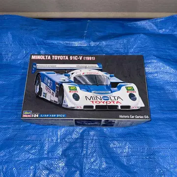 하자품 하세가와 1/24 미놀타 도요타 91c-v