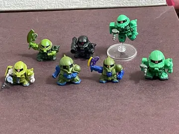 레어 SD 건담 풀컬러 자쿠