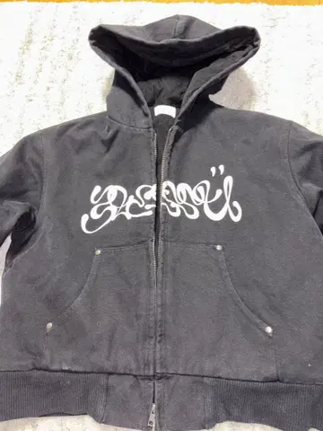 Bless U 블랙 후드티