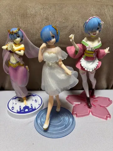 Re: 제로부터 시작하는 이세계 생활 리제로 렘 3체 세트 피규어 1