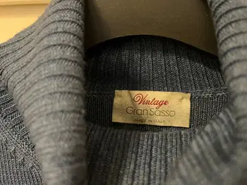 Gran Sasso 터틀넥 스웨터 파랑