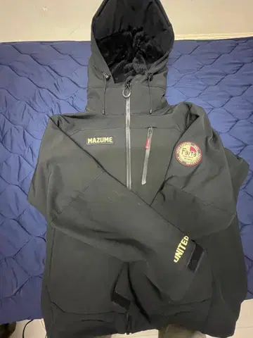 MAZUME 낚시용 자켓 블랙