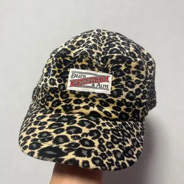 레오파드 무늬 캡