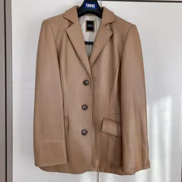 article 자켓 카멜 라무 양가죽