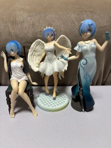 Re: 제로부터 시작하는 이세계 생활 리제로 렘 3체 세트 피규어 2