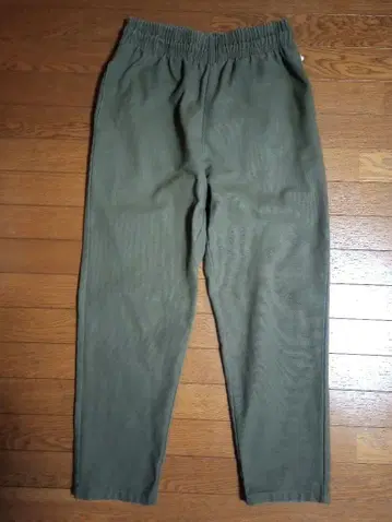 쿡맨 셰프 팬츠 덕 캔버스 소재 L 사이즈 올리브 구제 의류