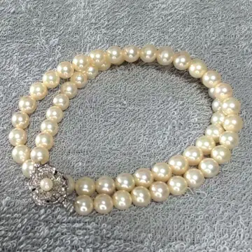 진주 목걸이 실버 클로징 관혼상제
