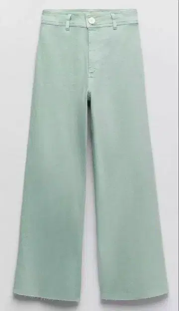 ZARA ZW PREMIUM MARINE STRAIGHT 데님 팬츠