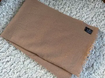 타카시마야 구매 대형 캐시미어 100% 머플러 스톨 베이지