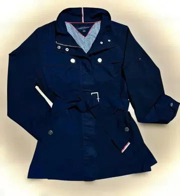[ 무료배송 ] [ 미사용 새상품 ] TOMMY 네이비 트렌치코트