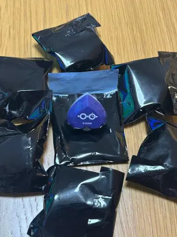 컬러풀 피치 토부 동물공원 모후 링 라이트 7개 세트