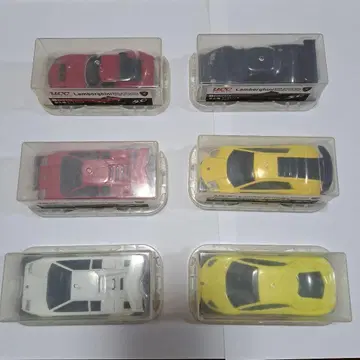 호비타스 람보르기니 미니카 세트 6종 컴플리트