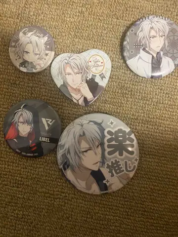 아이나나 아이들리시 세븐 TRIGGER 야오토메 가쿠 캔뱃지