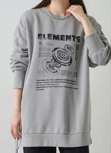 [ 퓨어세신 ] 빈티지라이크 스페이스 프린트 속기모 BIG 맨투맨