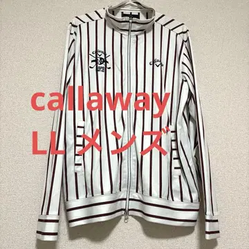 Callaway 집업 자켓 LL 스트라이프