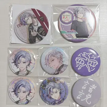 후와 미나토 캔뱃지 세트 캡슐 토이 준 브라이드 스이파라 ART NBA