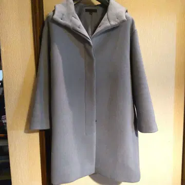 유니클로 후드 부착 코트 S 사이즈