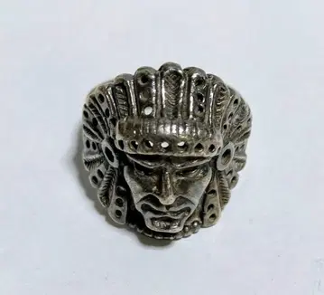 인디언 헤드 실버 반지