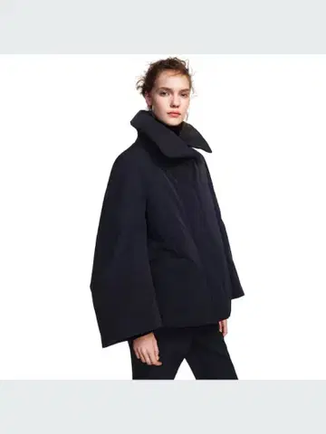 유니클로 +J 질 샌더 하이브리드 다운 자켓 블랙 S