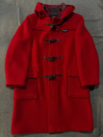 13년 Gloverall 더플 코트 빨간색 레드