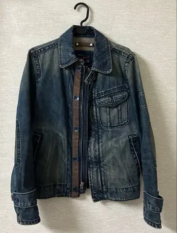 Gap Jeans 다크 블루 데님 자켓 XS