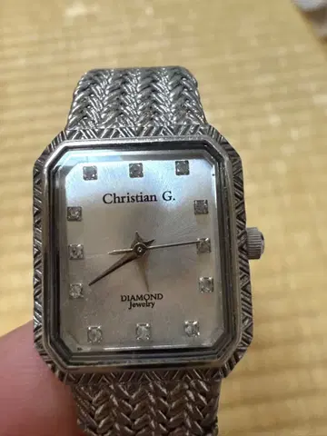 Christian G. 다이아몬드풍 손목시계