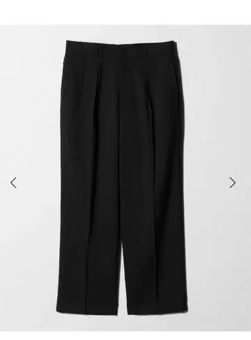 arrows Thingless 사이드 저스트 2 플리츠 팬츠 슬랙스