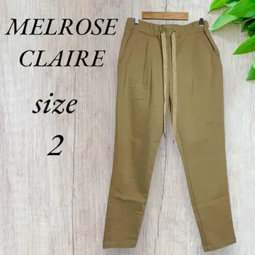 멜로즈 클레르 테이퍼드 팬츠 바지 하의 베이지 883