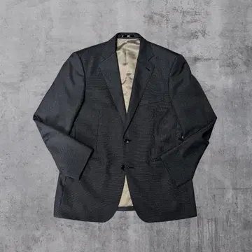 [ windsel ] 글렌체크 정장 자켓 싱글 그레이 루즈핏