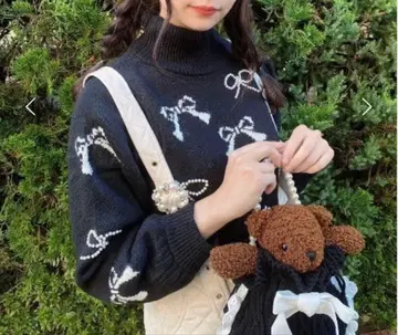 스완키스 HB 메니 리본 니트