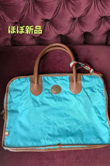 오로비안코 터콰이즈 비즈니스 백 이탈리아제