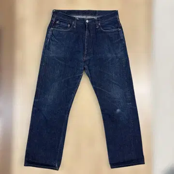 DENIME 다크 블루 스트레이트 데님 34인치