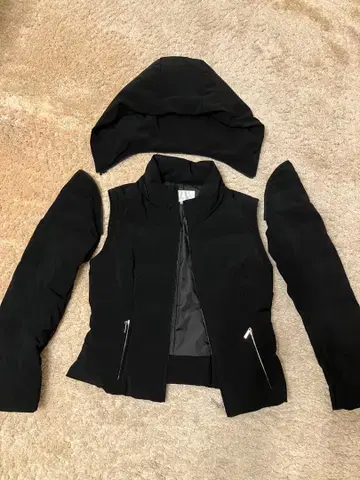 M-PREMIER COUTURE 4WAY 다운 자켓 34 새상품급