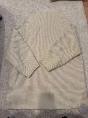 프레이아이디 아이보리 니트 원피스 스웨터