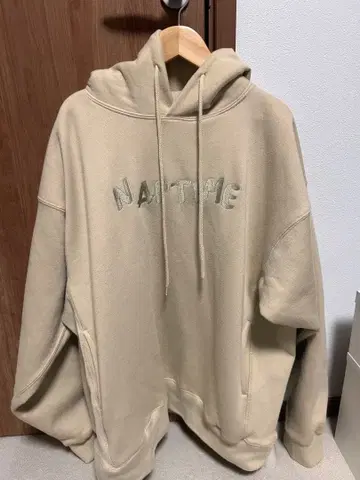 naptime 베이지 후드티