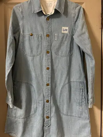 리 데님 원피스