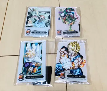 제일복권 드래곤볼 40th 그 두 번째 F상 ACLLECT 4종 세트