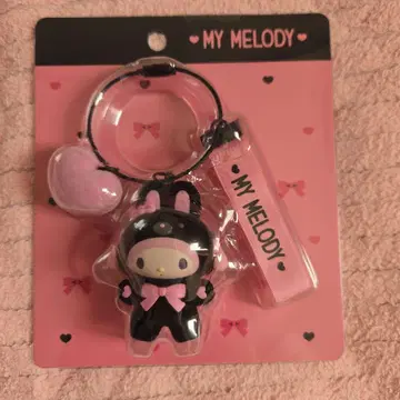 택 포함 새상품 산리오 마크로 애니멀즈 키링 마이멜로디