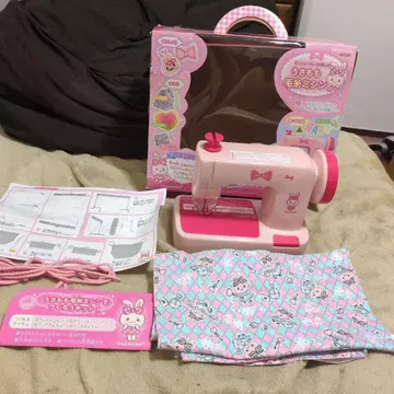 우사모모 털실 미싱