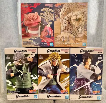 NARUTO 나루토 피규어 5체 세트 사스케 카카시 미나토 수호 가마분타