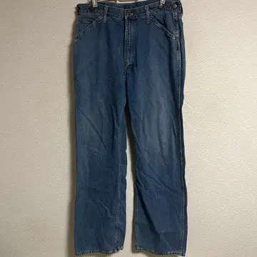 Lee 리 0207 서스펜더 버튼 부착 데님 팬츠 34