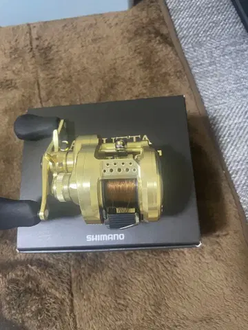 새상품급 SHIMANO CALCUTTA CONQUEST 201HG 골드