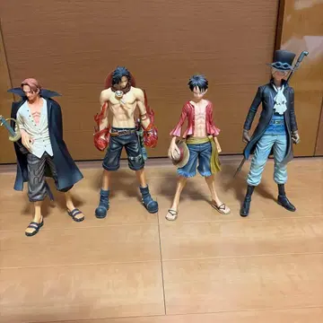 원피스 루피 에이스 사보 샹크스 피규어 세트