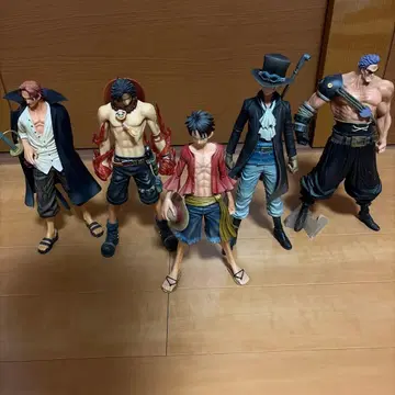 원피스 루피 에이스 사보 샹크스 제파 피규어 세트