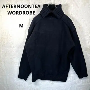 AFTERNOONTEA WORDROBE 터틀넥 니트 M 겨울 상품