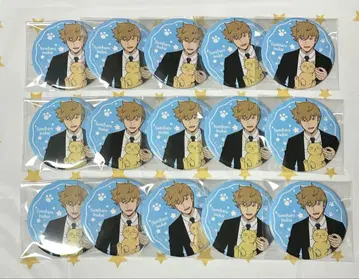 월드 트리거 와토리 고양이 캔뱃지 이누카이 스미하루