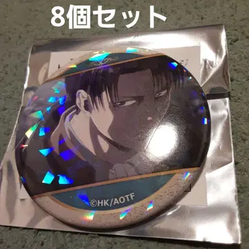 리바이 홀로그램 캔뱃지 8cm